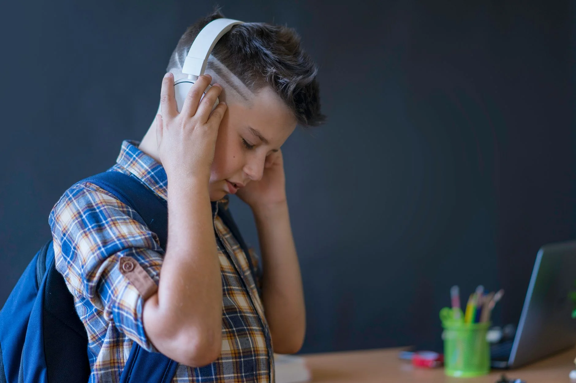 Wired Headphones for School Chromebook