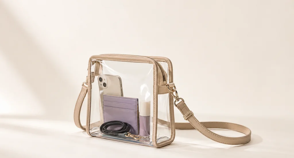 KETIEE Clear Crossbody Bag