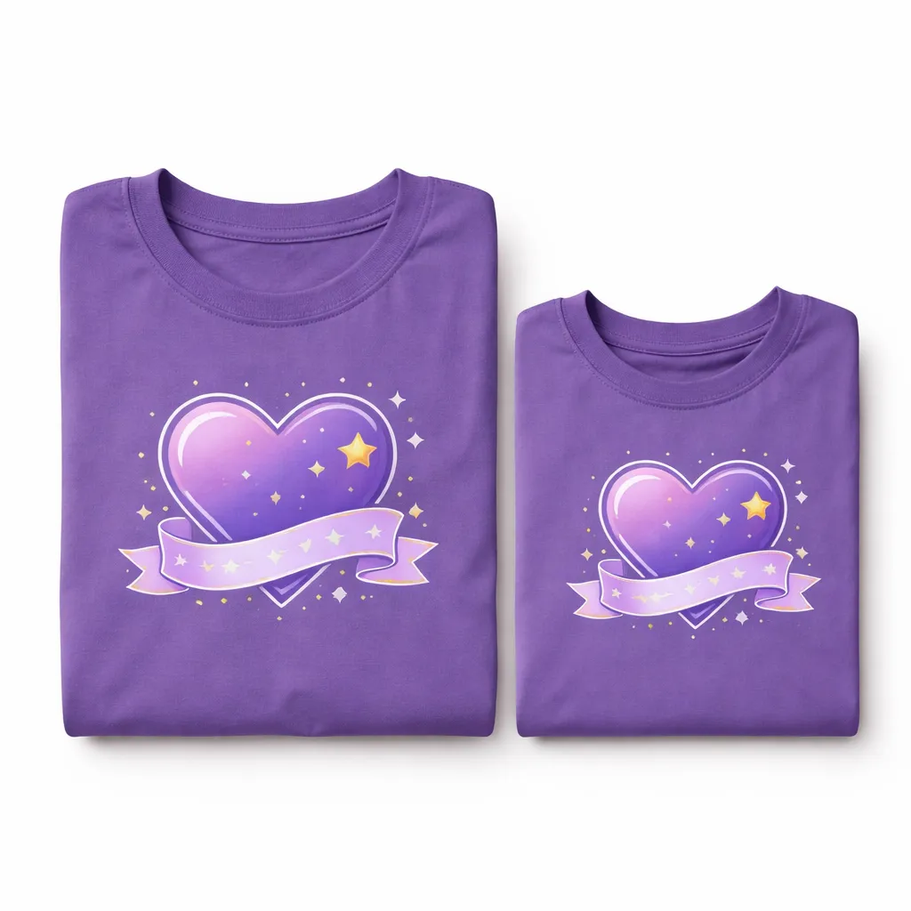 Purple Matching Tees