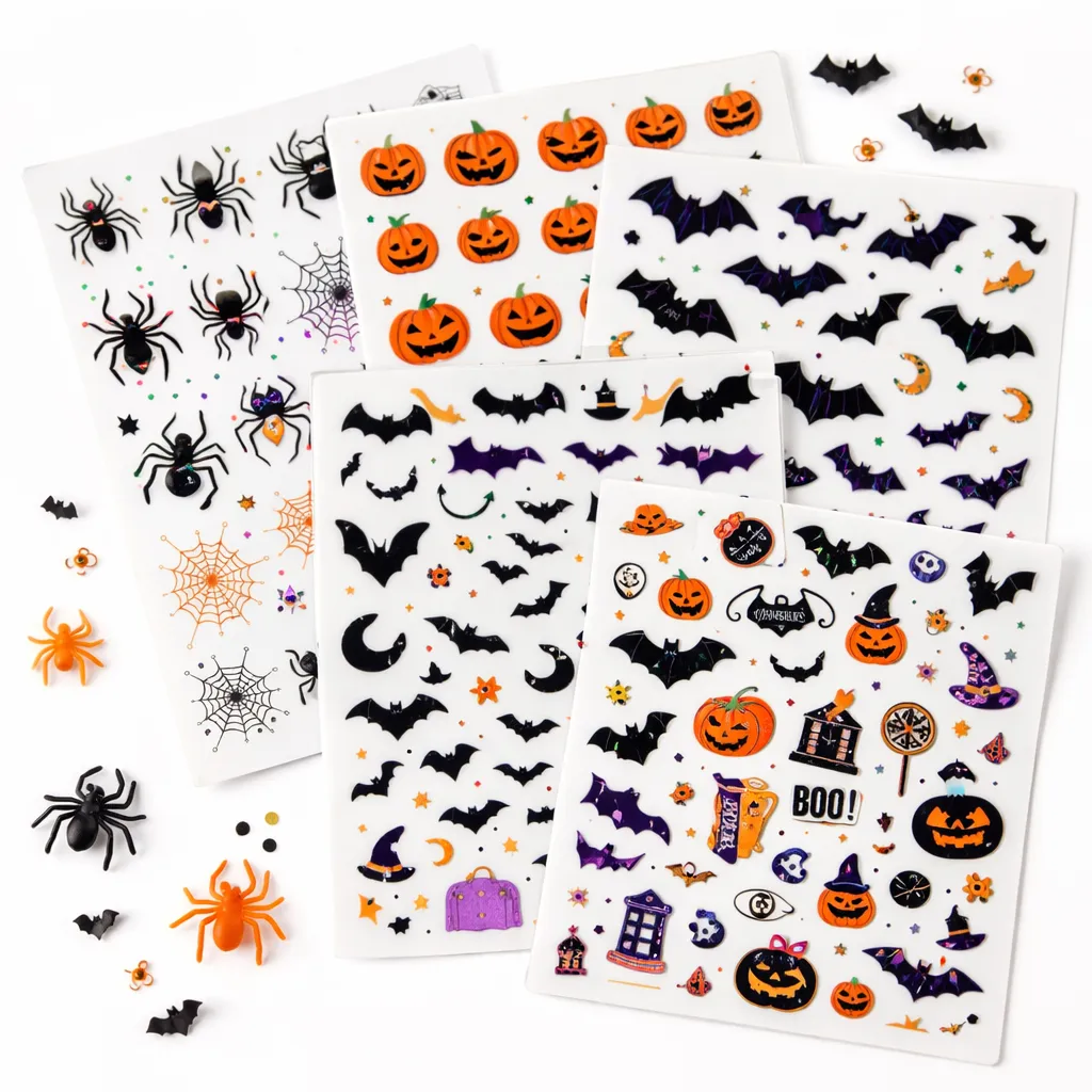 Halloween Nail Art Sticker Set