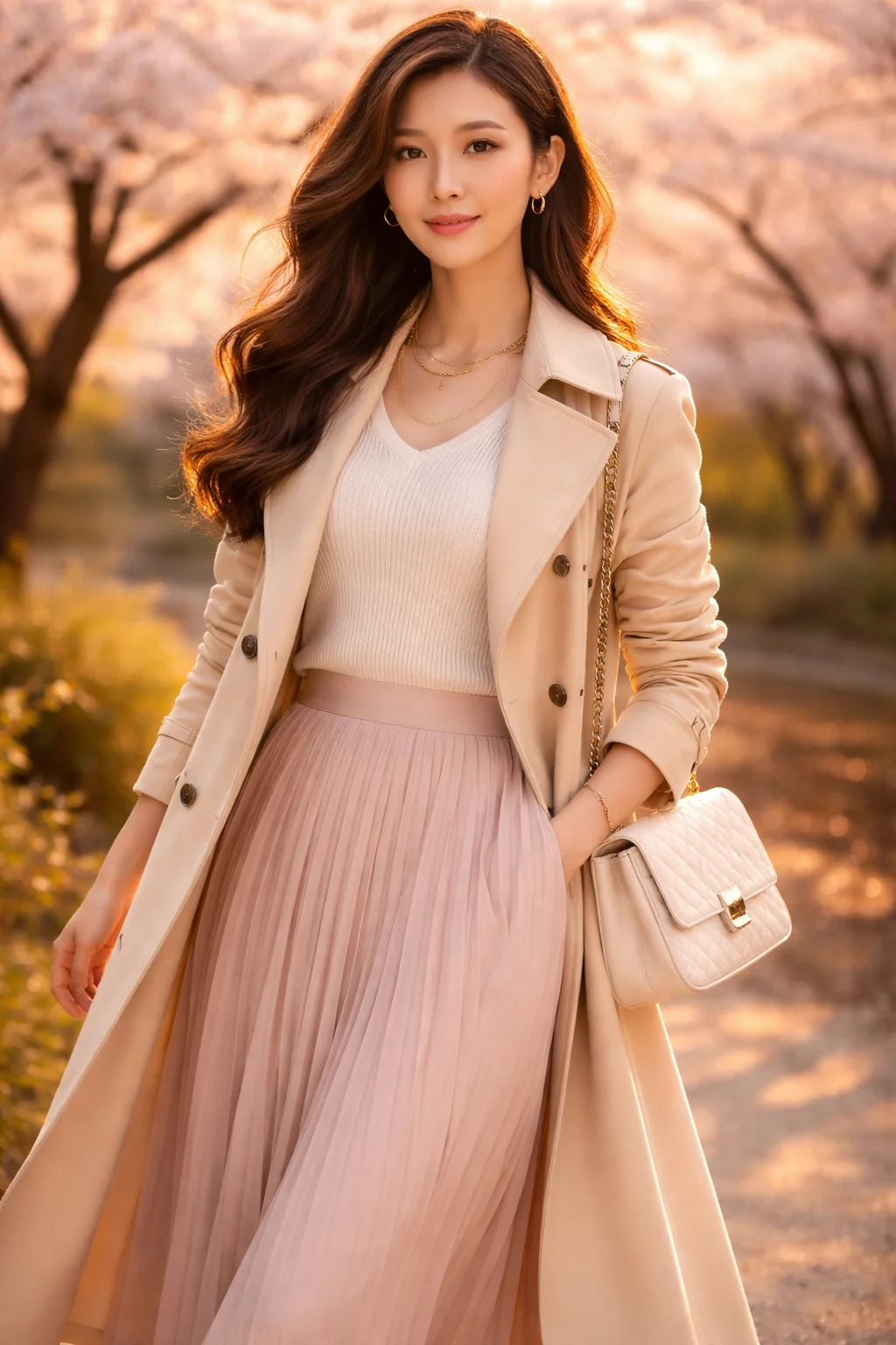 Neon Glow Editorial Trend