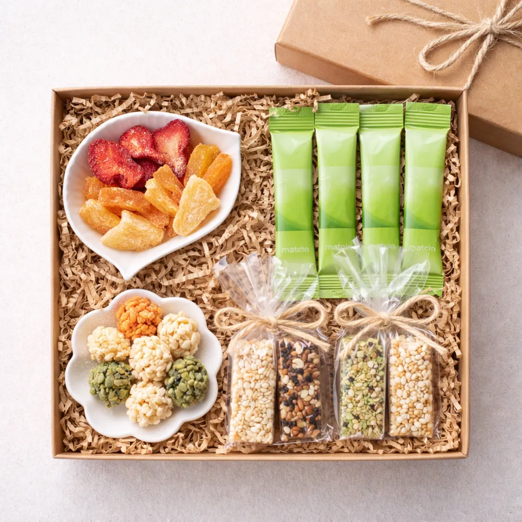 Korean Tea & Snack Sampler