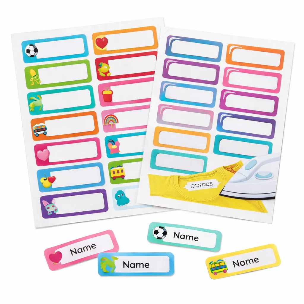 Waterproof Name Labels