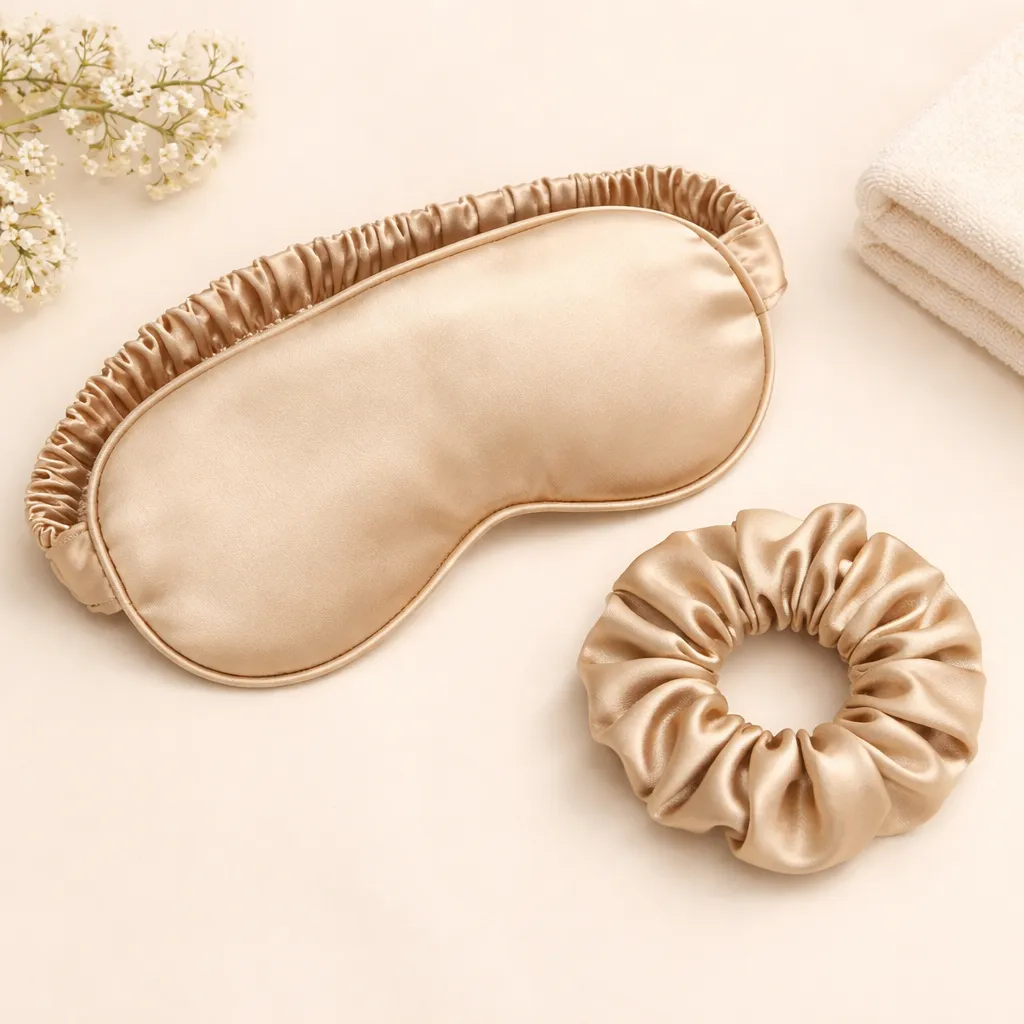 Silk Pillowcase & Eye Mask Set